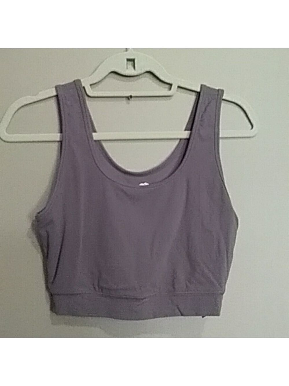 Roots crop tank top size large